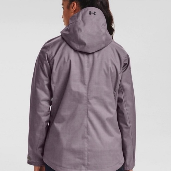 NEW Under Armour Purple Sienna 3in1 Jacket Medium. - Picture 2 of 6